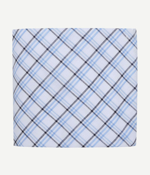 Suitable zakdoeken (5-pack) ruit blauw