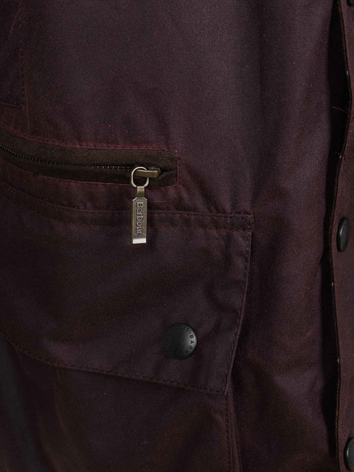 Icons waxjas Beaufort bordeaux