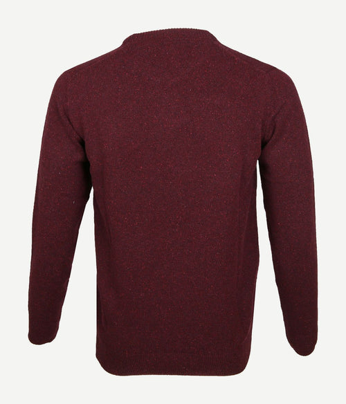 Barbour tisbury trui wol bordeaux