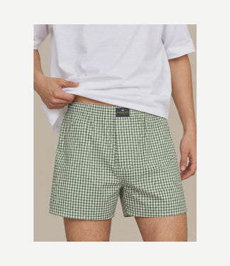 Boxershort vichy groen