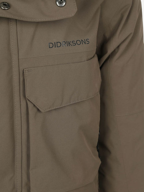 Didriksons parka drew taupe | Regular-fit