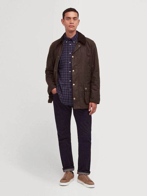 Barbour ashby wax jas rust