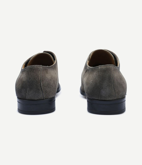 Amalfi schoen suede bruin