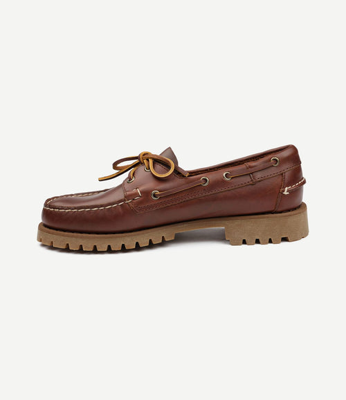 Bootschoenen ranger waxy bruin