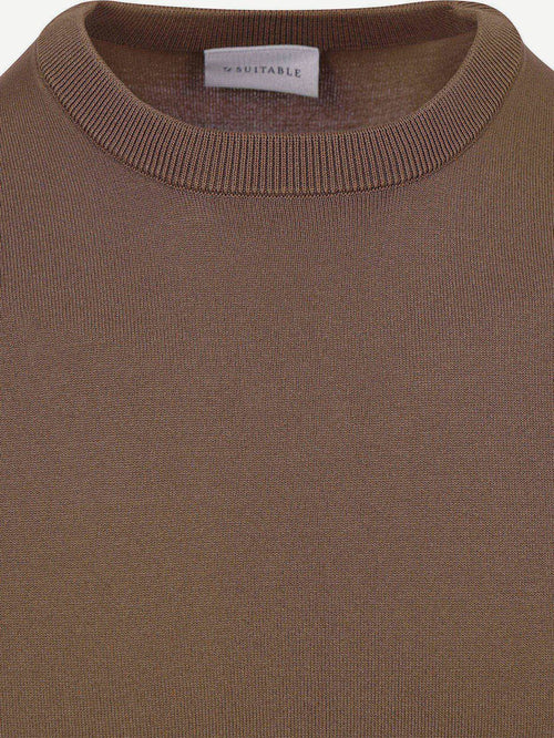 Knitted t-shirt wake tabacco