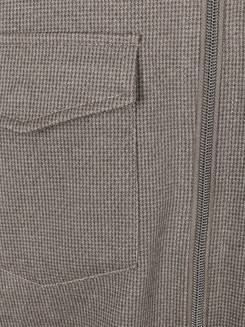 Overshirt Billy houndstooth tabacco