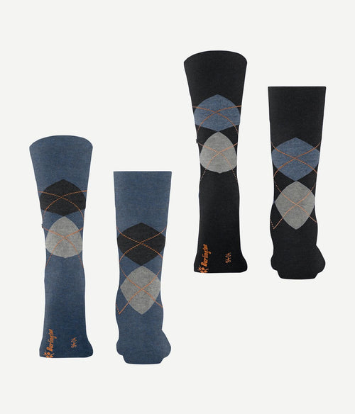 Burlington Everyday (2-pack) donkerblauw grijs 6797