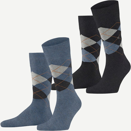 Burlington Everyday (2-pack) donkerblauw grijs 6797