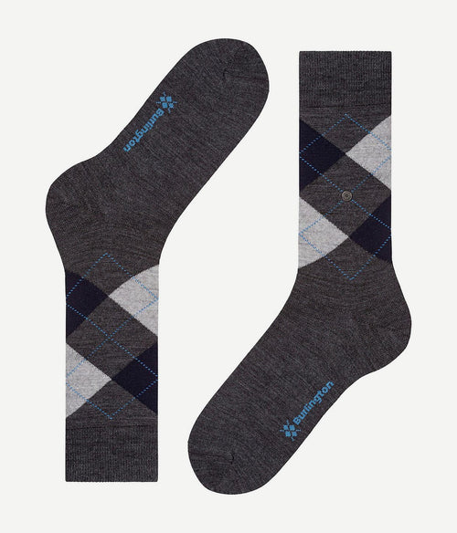 Burlington sokken Edinburgh wolmix 3194