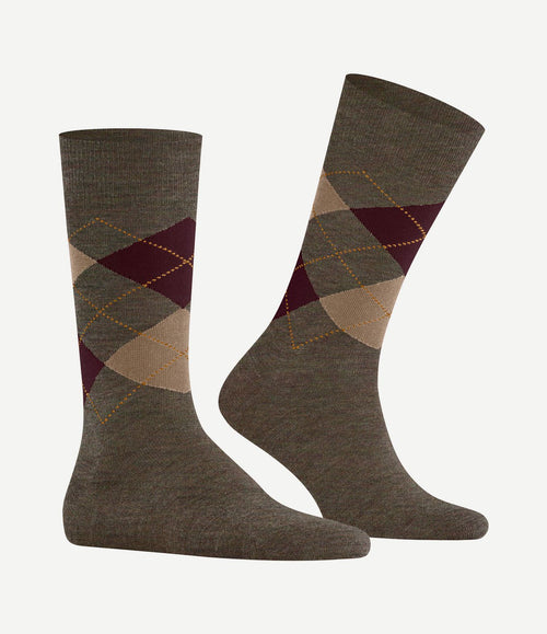 Wol Edinburgh melange bruin 7410