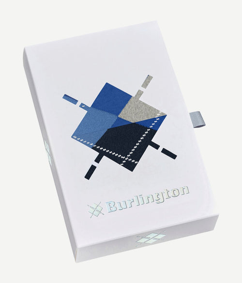 Burlington gift box (2-pack) ruiten blauw