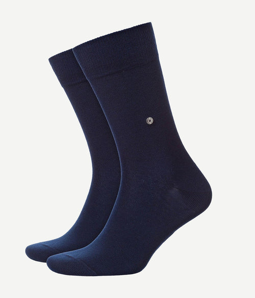 Burlington uni donkerblauw (2-pack)