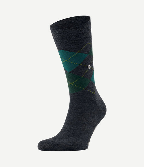 Wol Edinburgh melange donkerblauw 6273