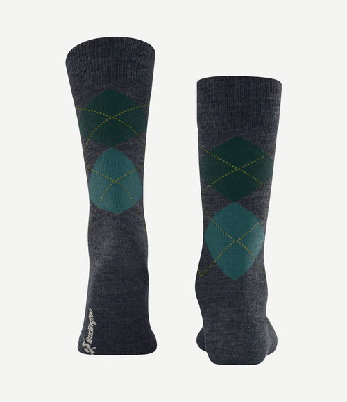 Wol Edinburgh melange donkerblauw 6273