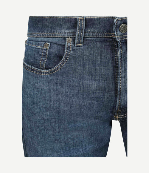 Jeans Lyon tapered future flex blauw dbub