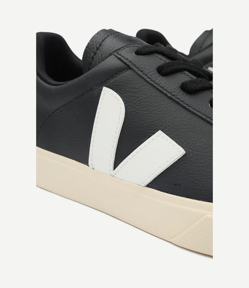 Sneakers campo wit zwart