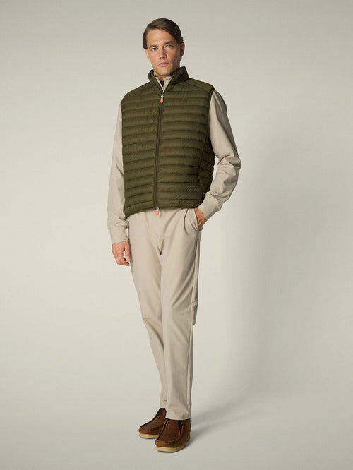Bodywarmer adam olijfgroen