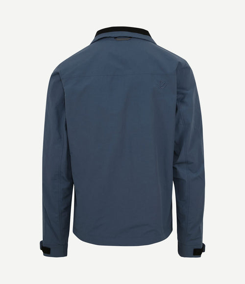 Irvin jas blauw