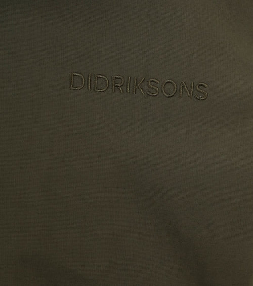 Didriksons irvin jas donkergroen | Regular-fit