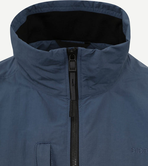 Irvin jas blauw