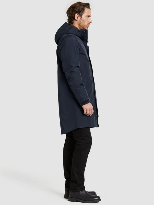 Parka kenny donkerblauw