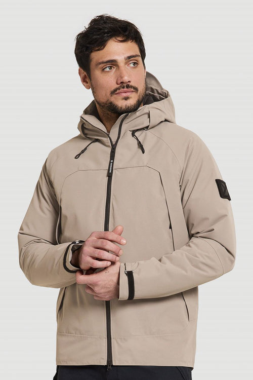 Didriksons jas zino beige | Regular-fit