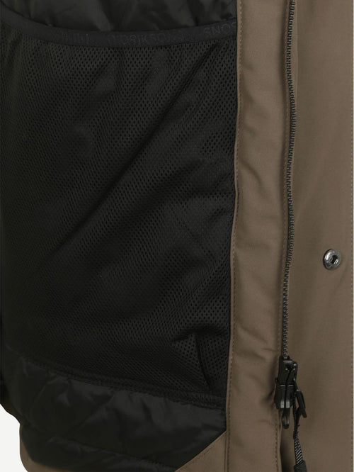 Didriksons parka drew taupe | Regular-fit