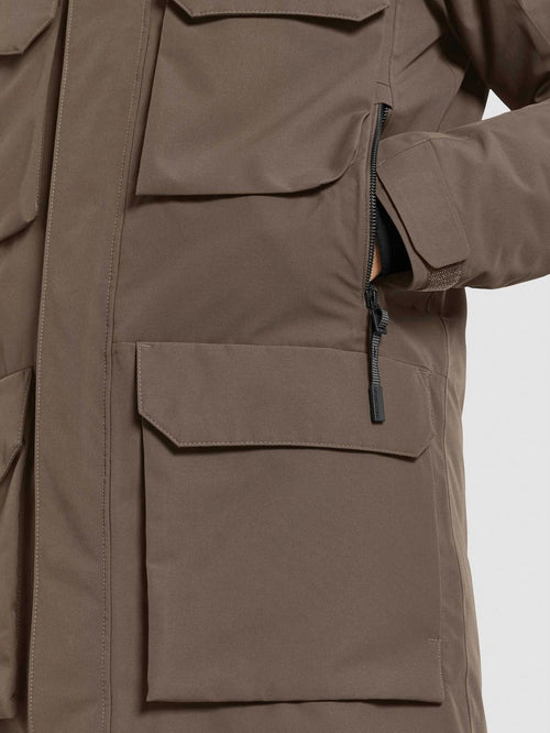 Parka drew taupe