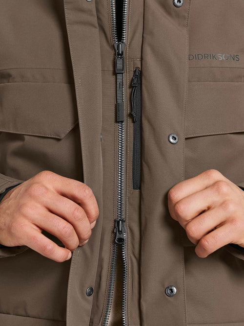 Parka drew taupe