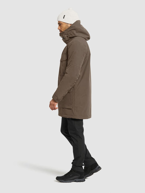 Parka drew taupe