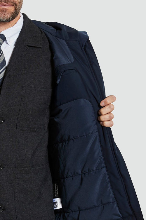 Didriksons parka hilding donkerblauw | Regular-fit