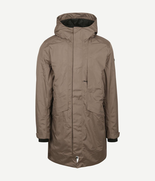 Didriksons parka kenny beige | Regular-fit