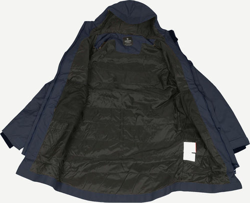 Didriksons parka kenny donkerblauw | Regular-fit