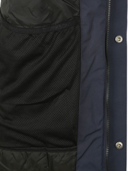 Didriksons parka kenny donkerblauw | Regular-fit