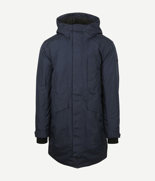 Didriksons parka kenny donkerblauw | Regular-fit
