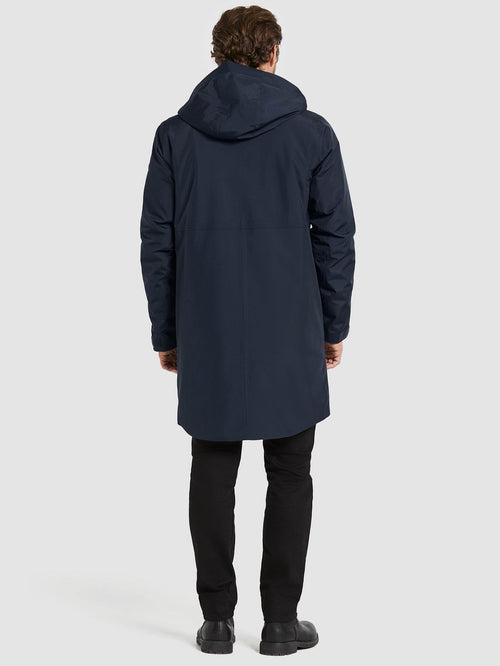Parka kenny donkerblauw