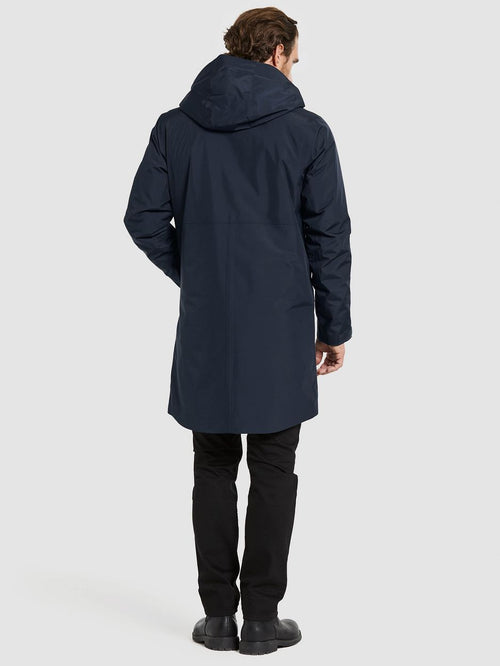 Parka kenny donkerblauw