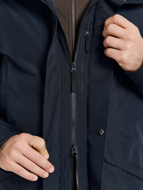 Parka kenny donkerblauw