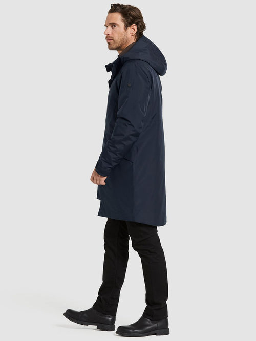 Parka kenny donkerblauw