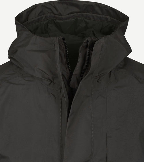 Didriksons parka kenny zwart | Regular-fit