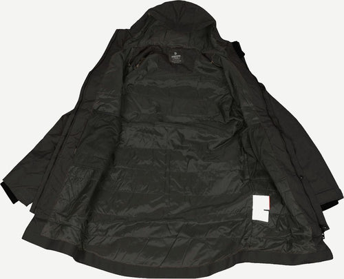 Didriksons parka kenny zwart | Regular-fit
