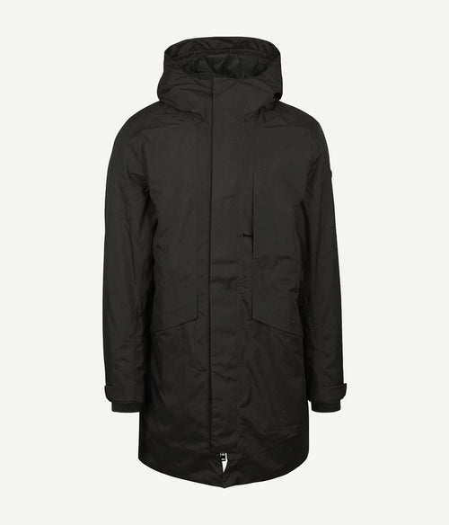 Didriksons parka kenny zwart | Regular-fit
