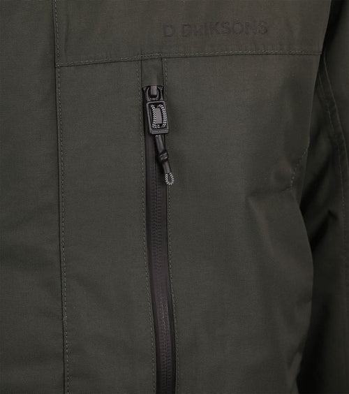 Didriksons parka marco donkergroen | Regular-fit