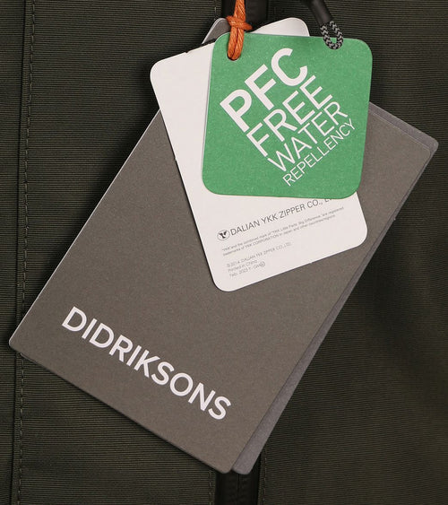Didriksons parka marco donkergroen | Regular-fit