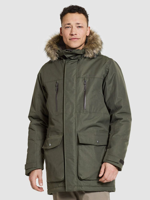 Parka marco donkergroen