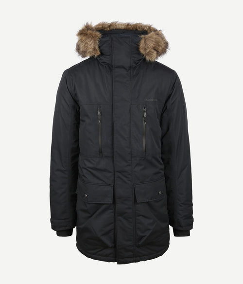 Didriksons parka marco donkerblauw | Regular-fit