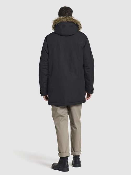 Didriksons parka marco donkerblauw | Regular-fit
