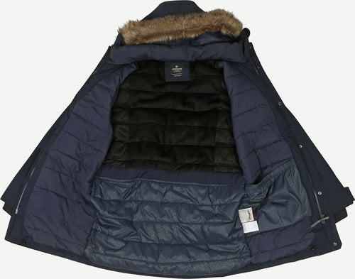 Didriksons rick jas donkerblauw | Regular-fit