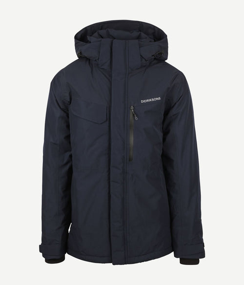 Didriksons stefan jas donkerblauw | Regular-fit