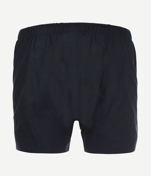 Boxer donkerblauw poplin